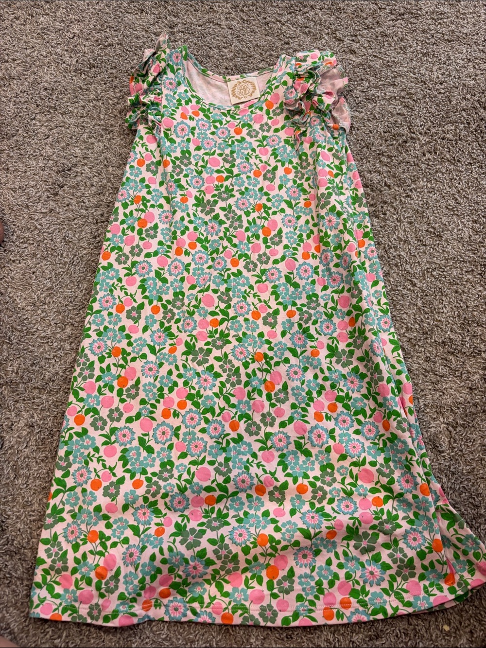 Beaufort Bonnet ruffle dress